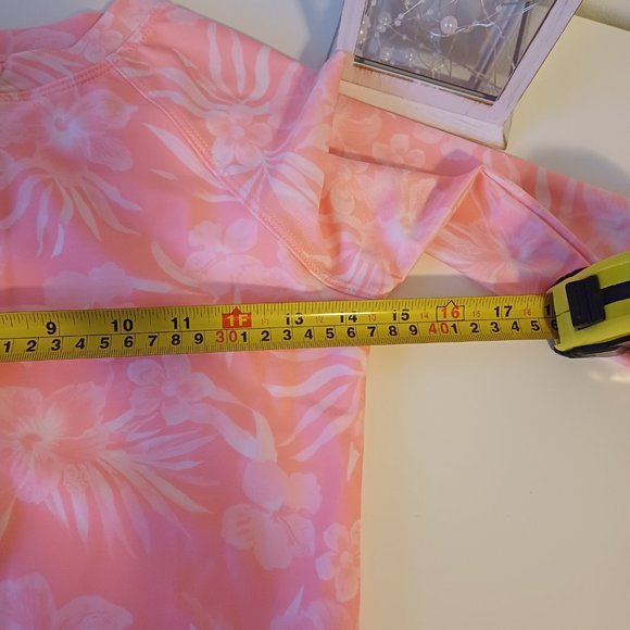 George Floral Pink One-Piece Swimsuit Size XL/TG 14-16 - Picture 4 of 5